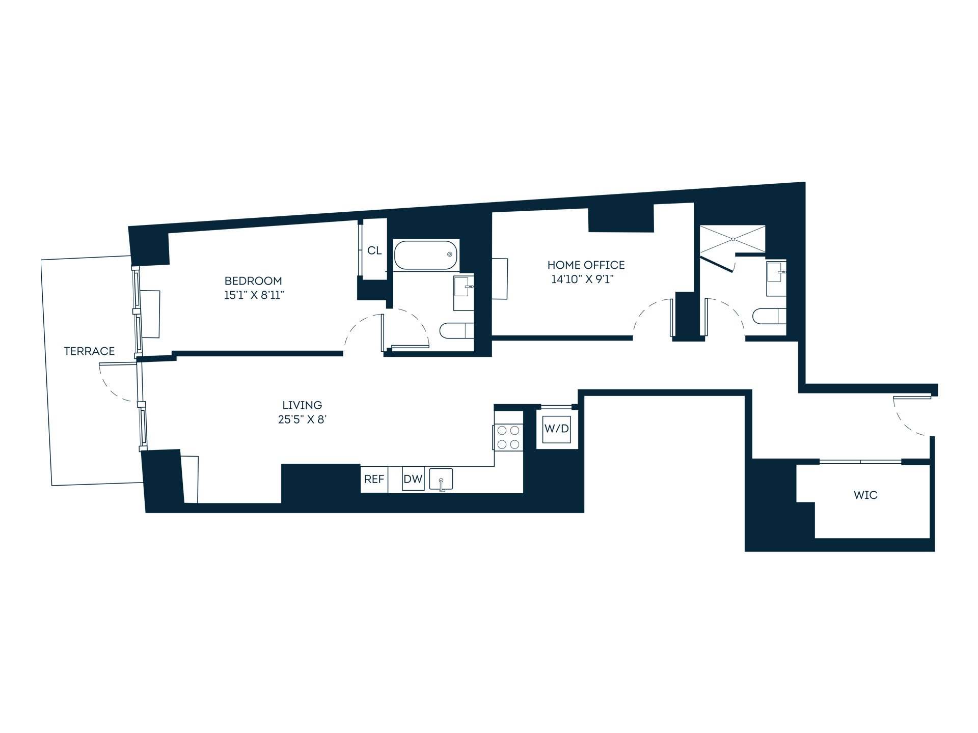 Floor plan layout diagram for 20ba20j